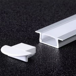 SDW618 Встраиваемый светодиодный ленточный канальный диффузор Светодиодная лента алюминиевая дорожка с фланцем, встроенный шкаф для одежды, книжный шкаф для вина - Product Image 1