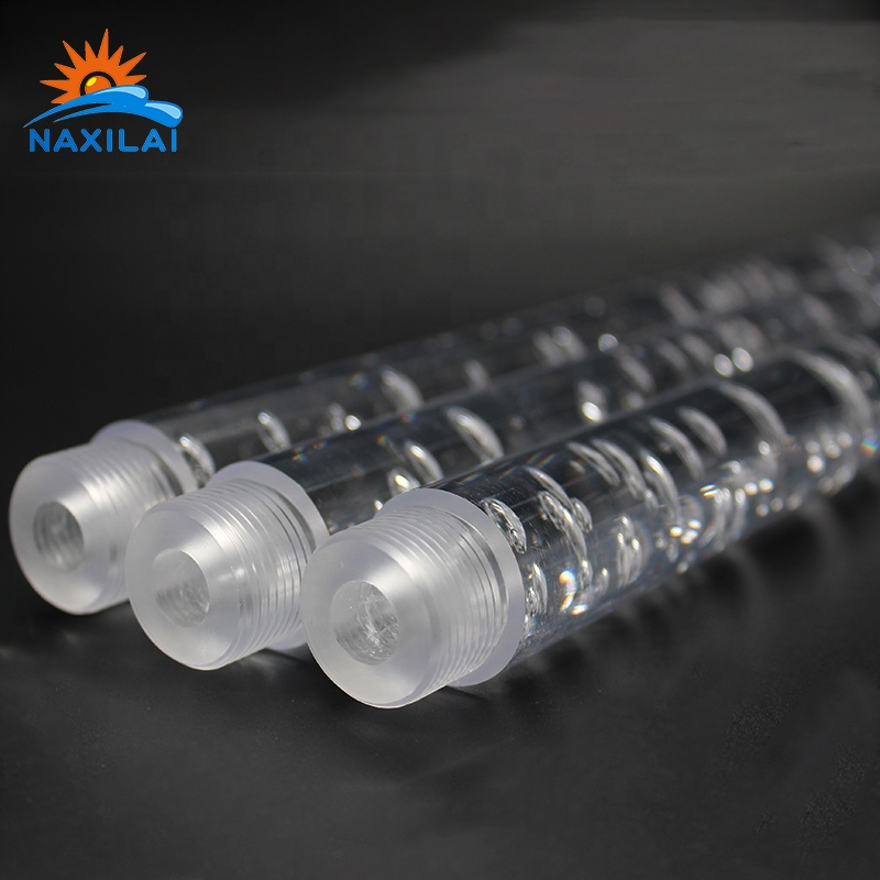Naxilai Threaded Arylic Rod Clear Round Acrylic Rod with Thread Screw Hole 40mm Rod Pmma/acrylic Bubble bar for Lighting · image 5