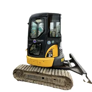 Ekskavator perayap mini 3.5 ton, ekskavator perayap 35 digunakan cat asli ekonomis yang digunakan