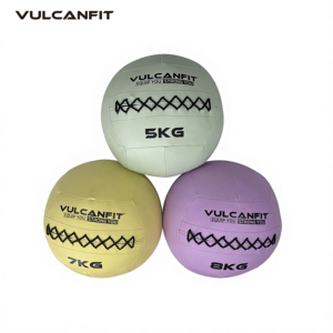 Palla medica ecologica e sicura VULCANFIT per allenamento fitness in palestra, per donne, body building, <span class=keywords><strong>WallBall</strong></span> - Product Image 3