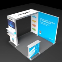Boîte à lumière portable en tissu pour salon professionnel, à montage rapide, avec cadre en aluminium et luminosité de 5000 LUX, modèle 2025