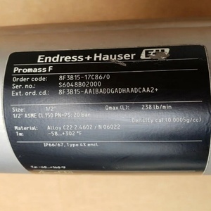 Débitmètre massique Endress+Hauser E+H Proline Promass F300 haute précision pour gaz - Product Image 5