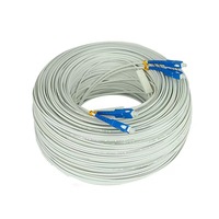 Pasokan Pabrik Kabel Fiber Optik Drop 1 Core FTTH GJYXCH Kabel Fiber Optik Single Mode Catch Cord untuk Penggunaan Luar Ruangan