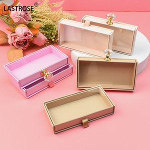 Logo Riêng Rỗng Giấy Lông Mi Trường Hợp Bao Bì, Bán Buôn Hot Bán Nhãn Hiệu Riêng Đầy Đủ Dải Chồn Lông Mi Hộp - Product Image 2