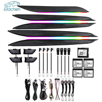 Mise à niveau 256 couleurs Symphony Led éclairage ambiant intérieur de voiture pour Lexus NX 2015-2021 accessoires de bande d'ambiance