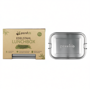 Pandoo Stainless Steel <b>Lunchbox</b> 800Ml Leakproof With Divider And Cotton Bag - Product Image 2