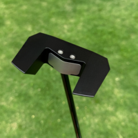 Putter de golf unisexe Mid Mallet, semi-pressé à chaud, zéro couple, haute stabilité, tige centrale, pour entraînement sur gazon, personnalisé, droitier, sac de golf