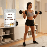 Fournisseur OEM : Gélules molles d'ail, extrait d'huile d'ail, compléments alimentaires en gel souple