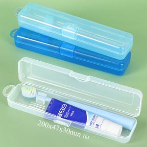 SUNSHING Wholesale <b>Toothbrush</b> Set Travel Case Toothpaste Containers Plastic Pencil Boxes <b>Toothbrush</b> and Toothpaste Storage Box - Product Image 4