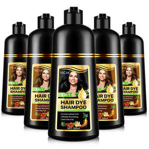 YECUCE Reduce Graying 500ml Champú Tinte para el Cabello Color Café Oscuro con Jengibre, Champú Anticaída 3 en 1 - Product Image 6