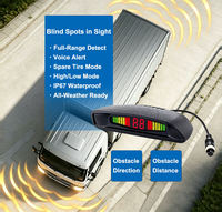 Cámara de Reversa para Estacionamiento AHD CCD de 12V CC, Vista Panorámica de 120 Grados, Instalación Multiposición, Impermeable IP67, Cámara de Respaldo para Auto con Imagen Clara