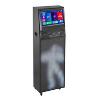 Système de karaoké professionnel tout-en-un Diamond Factory avec woofer de 10 pouces, 300 W de puissance, mini boîte à musique magique, haut-parleur