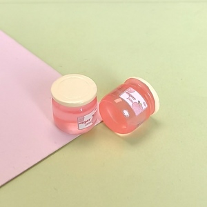 Mini-cabochons en résine en forme de pots de confiture, petits cabochons Kawaii en forme de gelée, bouteilles de confiture aux myrtilles, oranges, raisins, fraises, pêches - Product Image 6
