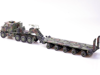 1/72 USA M1070 Véhicule de transport lourd Collection de bureau Ornement Knick-Knack