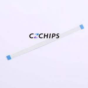 HX FFC-0.5-10P-100mm FFC Cable (Flexible Flat Cable) P=0.5mm Connector 10P 0.5mm 0.3mm Non-Inverting - Product Image 2