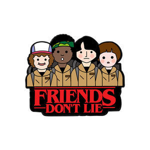 Beliebte Stranger Things inspirierte Zinklegierung Emaille-Pins UV-bedruckte Lebendige Abzeichen für Popkultur-Enthusiasten - Product Image 3