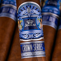 Étiquette de bande de cigare bleue personnalisée haut de gamme avec impression à chaud argentée en relief pour l'emballage des anneaux de cigare