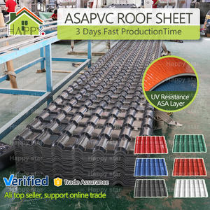 पारंपरिक चीनी शैली अनुप्रयोगों pvc राल प्लास्टिक प्राचीन एसाप्वीक छत टाइल - Product Image 5