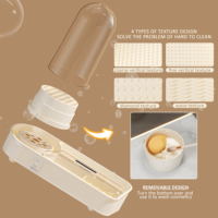 360 °   Organisateur rotatif pour le séchage des pinceaux de maquillage, support de rangement pivotant pour pinceaux cosmétiques en PP+PET, présentoir gain de place pour coiffeuse
