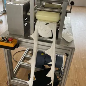 Half-Automatische 3-laags Nonwovens Chirurgische Medische Wegwerp Gezichtsmasker Maken Machine