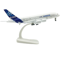 Maquette d'avion Airbus 1:200 Modèle 93 Styles 20CM Simulation d'avion solide en métal A380 A350 A340 A330 A320 Modèle d'avion moulé sous pression