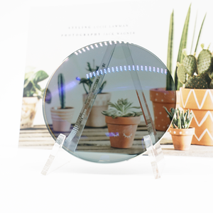 Lentes ópticas de revestimento hmc, preço de fábrica, 1.56, cinza, camada azul, vidro, lente esférica - Product Image 4