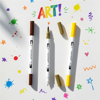 Marqueur à eau rechargeable, stylo à double pinceau, stylos de dessin professionnels, marqueurs d'art, marqueurs de croquis