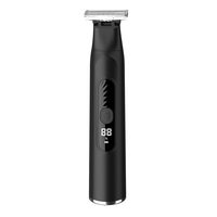 Tondeuse à barbe pour hommes, rasoir électrique 5 en 1 rechargeable par USB, tondeuse polyvalente pour le visage, les cheveux et le corps