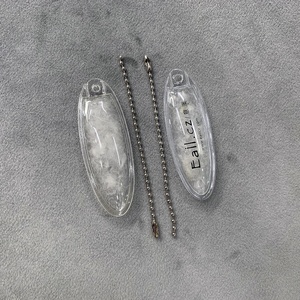 Thẻ Treo Lông Vũ Co Giãn Có Thể Bơm Hơi Bằng Nhựa Nhung Tùy Chỉnh Với Bóng Kim Loại - Product Image 2