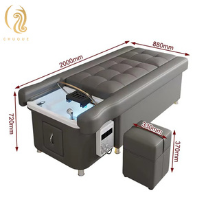 Nhà máy tùy chỉnh salon tóc rử<span class=keywords><strong>a</strong></span> đầu giường <span class=keywords><strong>spa</strong></span> điện tự<span class=keywords><strong>a</strong></span> lưng nâng chân ghế massage dầu gội giường - Product Image 5