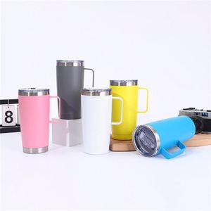 แก้วกาแฟสแตนเลสขนาด 20 ออนซ์ สำหรับเดินทาง ปลอดสาร BPA แก้วน้ำแบบพกพา MOQ ต่ำ ขายส่งจำนวนมาก รับทำโลโก้ตามสั่ง รุ่น ASM26 - Product Image 4