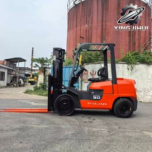 Montacargas TOYOTA FDZN30 de 3 toneladas, montacargas usado de Japón, 3 toneladas, motor 1DZ-2, máquina usada de segunda mano, montacargas de 3000 kg a gasolina. - Product Image 6