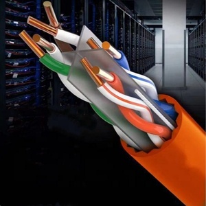 Câble réseau torsadé non blindé CAT6A Shengteng, noyau en cuivre sans oxygène, 10 Gigabit haute vitesse, 300/500V, câble LAN - Product Image 1