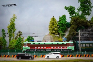 Base de présentation pour train miniature HO échelle 1:87, scène de chemin de fer électrique chinois du <span class=keywords><strong>Sud</strong></span>-<span class=keywords><strong>Ouest</strong></span>, 140x40cm - Product Image 5