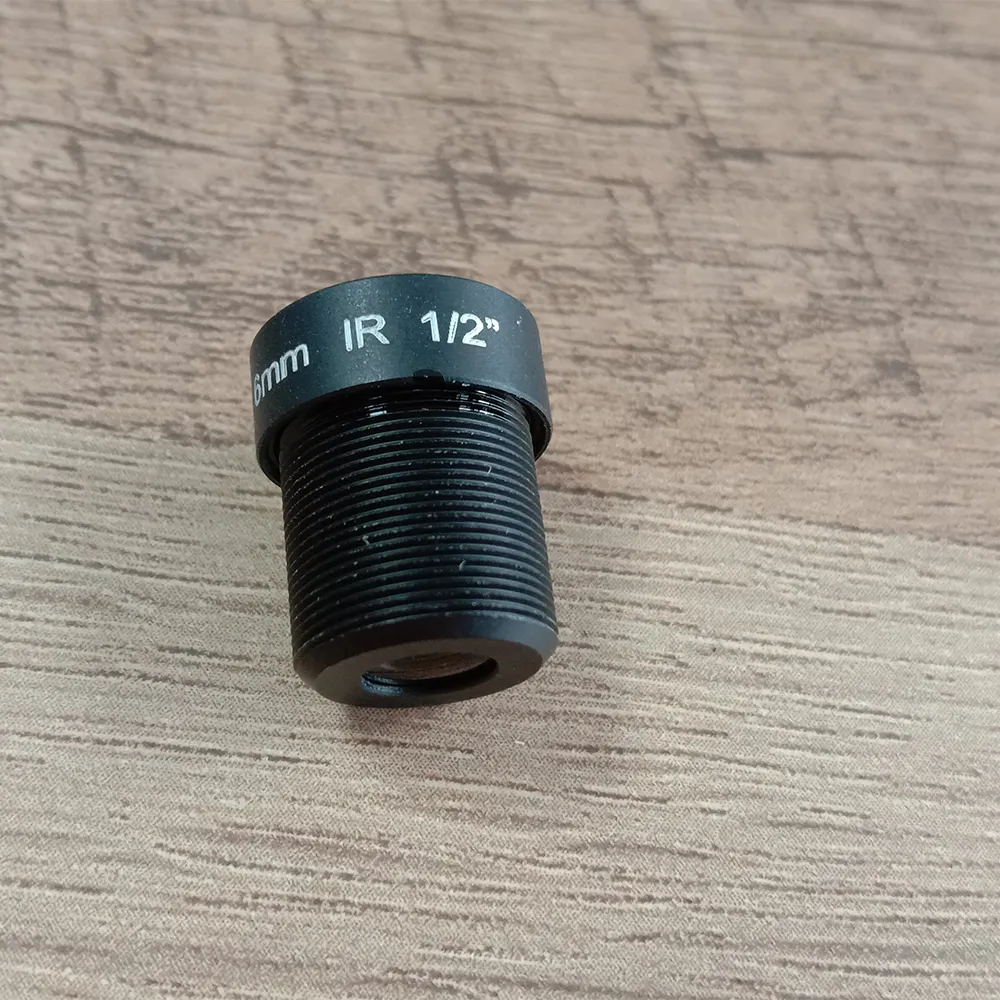 Ống Kính Ngàm S Ống Kính Camera IP Tiêu Cự Cố Định F2.0 Độ Dài Tiêu Cự 6Mm Cảm Biến Hình Ảnh 1/2 ''Cho Máy Ảnh Mạng