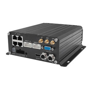 Sistema de Gravação de Vídeo Móvel MNVR 1080P para Veículos, <span class=keywords><strong>DVR</strong></span> MDVR com 4, 8, 12, 16 Canais, 4G, WIFI, GPS, AI, ADAS, DMS, BSD para Caminhões, Ônibus e RV - Product Image 4
