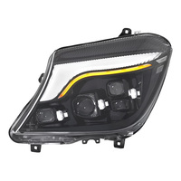 Phares LED pour Mercedes-Benz Sprinter 2014-2018, lentille de projection LED, clignotant dynamique, accessoires de voiture
