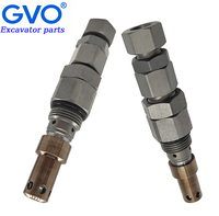 Vanne de sécurité principale GVO 25-222351 25/222352 25/222353 25/222354, vanne de décharge de pression, vanne de sécurité hydraulique pour excavatrice JCB JS160