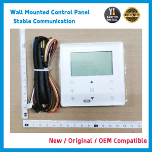 Controlador con cable original KJR-86E/BFK-E(BZ_H) WDC-86E/K 17317100A30988 para el panel de control de pared del sistema de aire acondicionado VRF Midea - Product Image 3