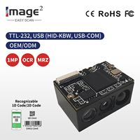 Módulo Escáner de Códigos de Barras KM100 OEM ODM 1D 2D QR USB TTL para POS POCT IVD, Motor de Escáner de Códigos de Barras en Stock