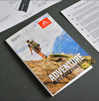 Impression d'affiche promotionnelle commerciale A2 A3 A4 A5 personnalisée/dépliant/dépliant/menu