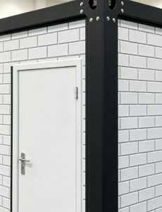 Maison préfabriquée modulaire imitation brique - Économe en énergie et étanche, personnalisable pour garde-bouillon, dortoir et entrepôt - Product Image 5