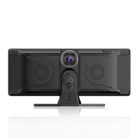 Boîte CarPlay portable BOYI 3 en 1 avec écran tactile 10,26 pouces 1600x600P, Bluetooth 5.0, DVR, prise en charge de la carte TF 64G-128GB pour Apple/Android Auto