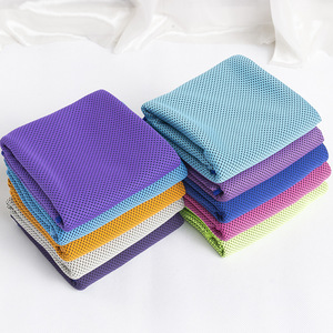 ผ้าเช็ดตัวเย็นเจียเมรุย 30x100 ซม. ผ้าโพลีเอสเตอร์สำหรับออกกำลังกายกลางแจ้งและป้องกันอาการฮีทสโตรก - Product Image 1