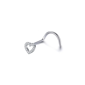 Anneau de nez en titane Gaby High Polish 20g, petit piercing indien en titane ASTM F136, bijou en titane - Product Image 4