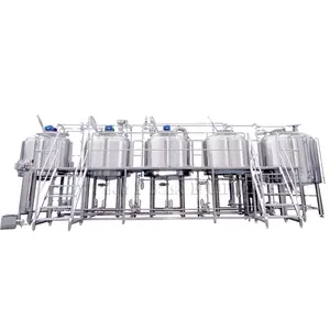 Tiantai 2500L stainless steel craft pub brewery equipment, beer brewing machine for sale