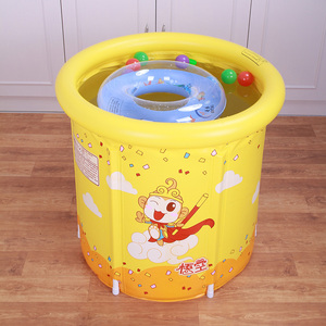 <span class=keywords><strong>Baignoire</strong></span> <span class=keywords><strong>gonflable</strong></span> pliable en PVC, Design Unique, Portable, pour bébé - Product Image 3