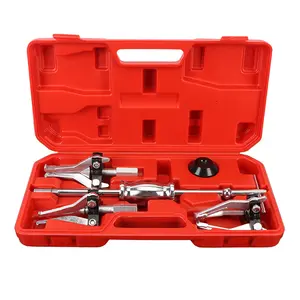 WZAUTO 5Pcs 15-80mm Industrial Heavy Duty Gear Puller Tool Set Auto Gear Puller Triangle Small Three-jaw Puller