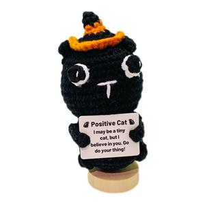 Regalo creativo per gli <span class=keywords><strong>amici</strong></span> bambola di natale all'uncinetto fatto a mano in <span class=keywords><strong>maglia</strong></span> di peluche - Product Image 4