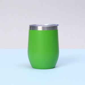 Vasos personalizados al por mayor para bodas, taza de huevo de 12 oz, taza de viaje, vaso térmico, botella térmica, vaso para vino con tapa y pajita - Product Image 6